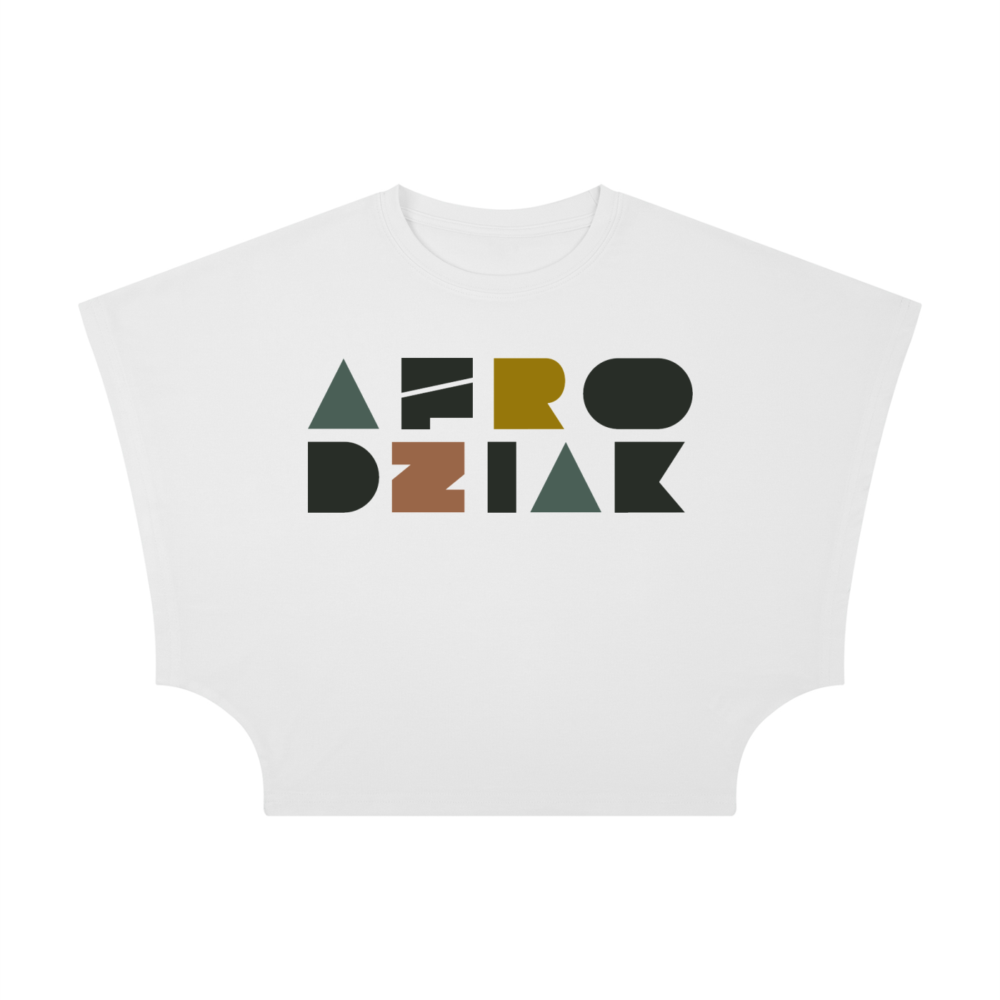 AfroDziak Women's Cropped Dolman T-Shirt