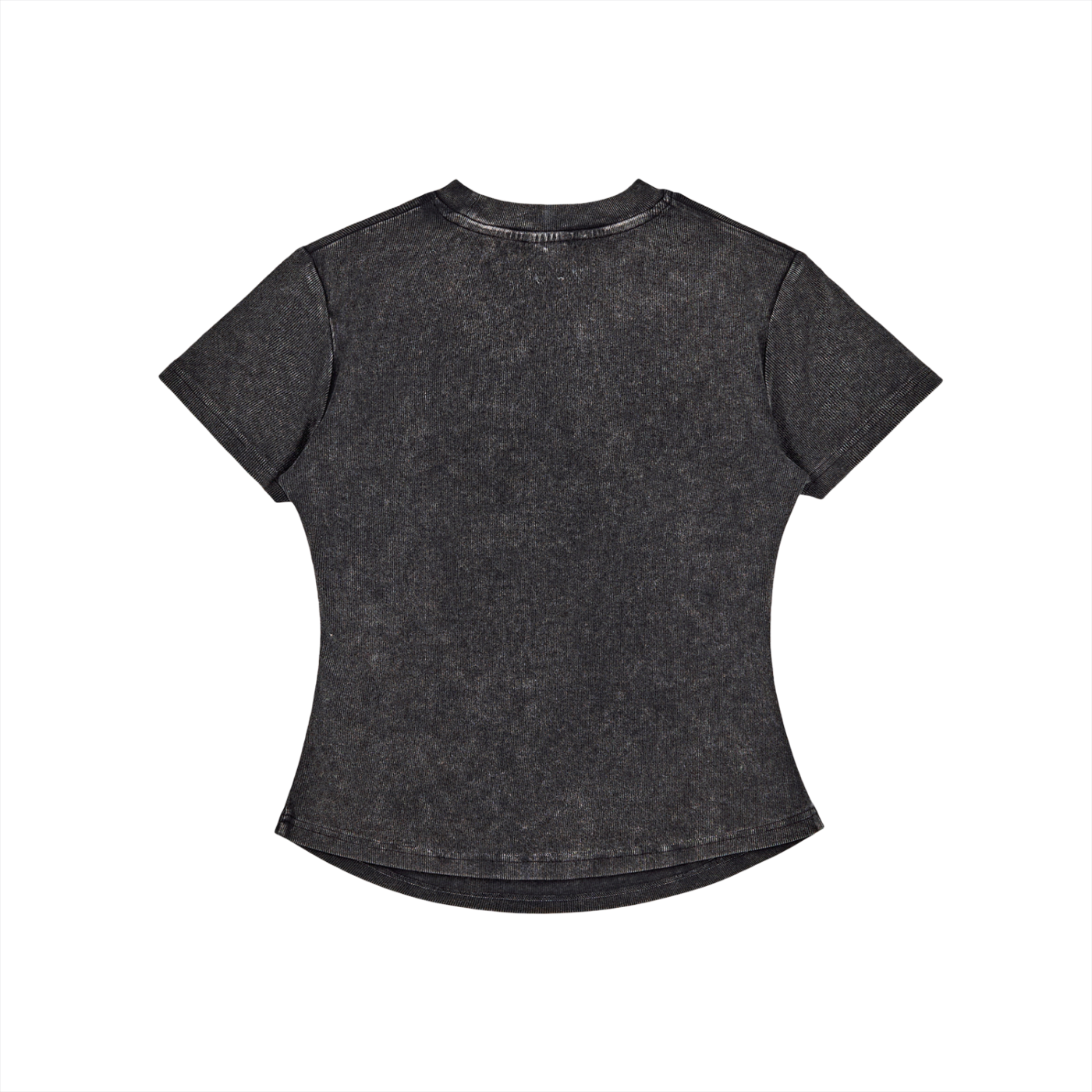 AfroDziak Vintage Washed Bodycon Cotton T-Shirt