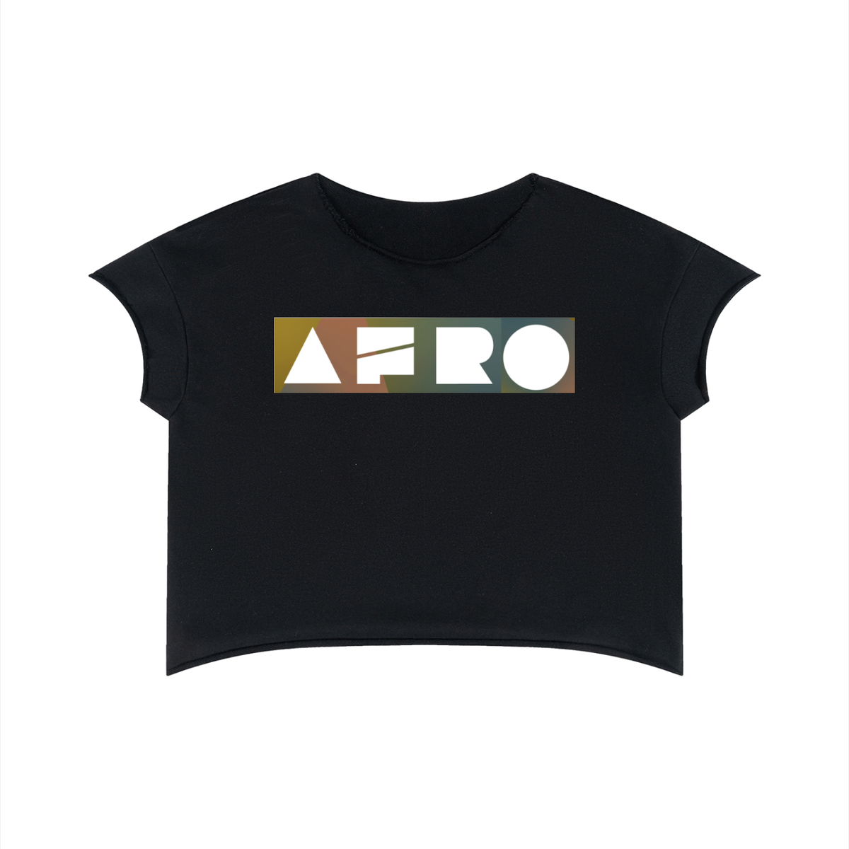 AfroDziak Heavyweight Boxy Raw Edge T-Shirt