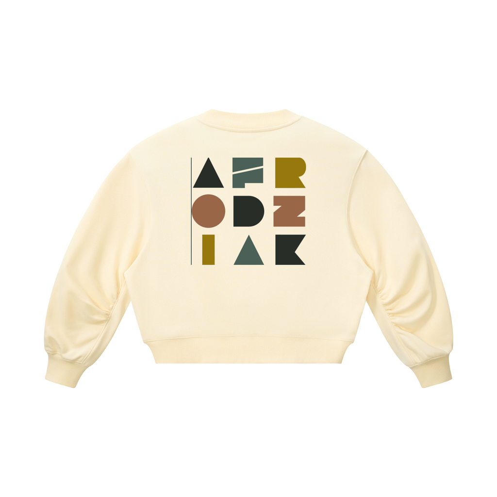 Women’s Crop V-Neck Sweatshirt