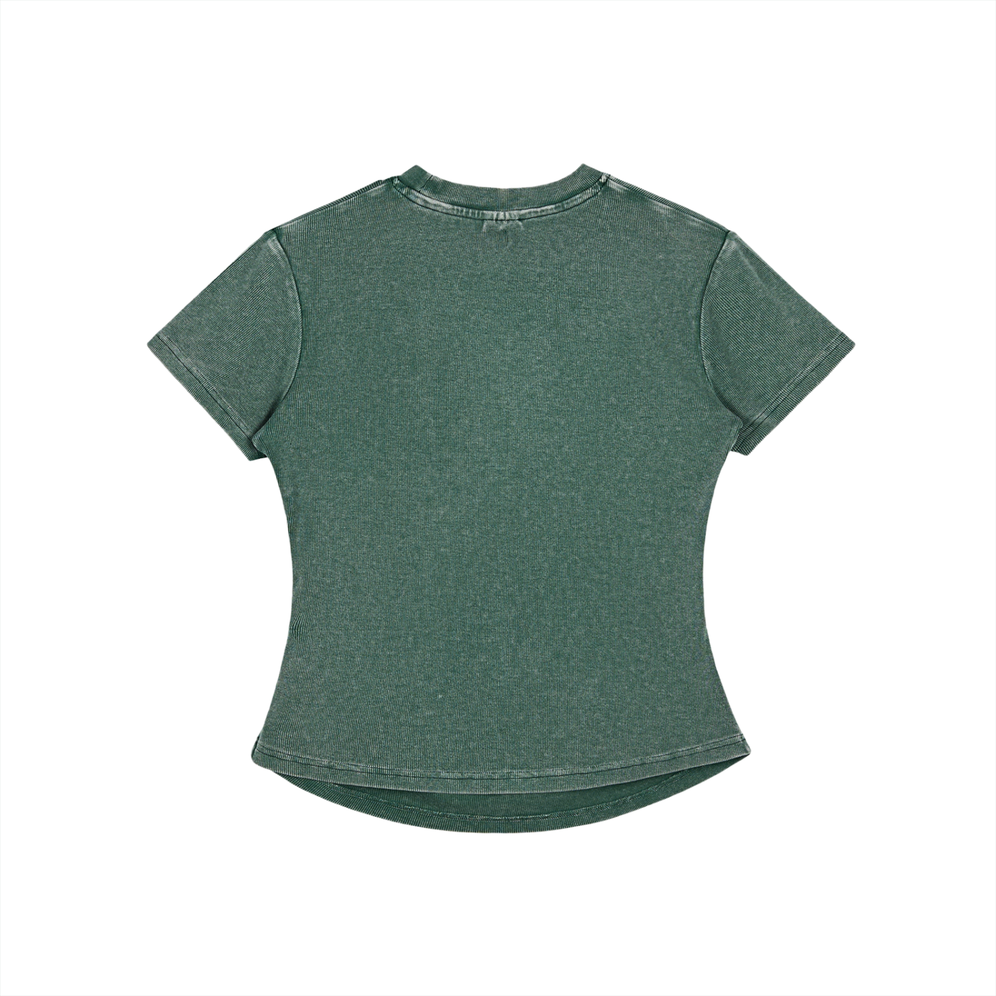AfroDziak Vintage Washed Bodycon Cotton T-Shirt