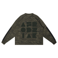 AfroDziak Unisex Camo Loose Long Sleeve T-Shirt