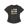 AfroDziak Vintage Washed Bodycon Cotton T-Shirt
