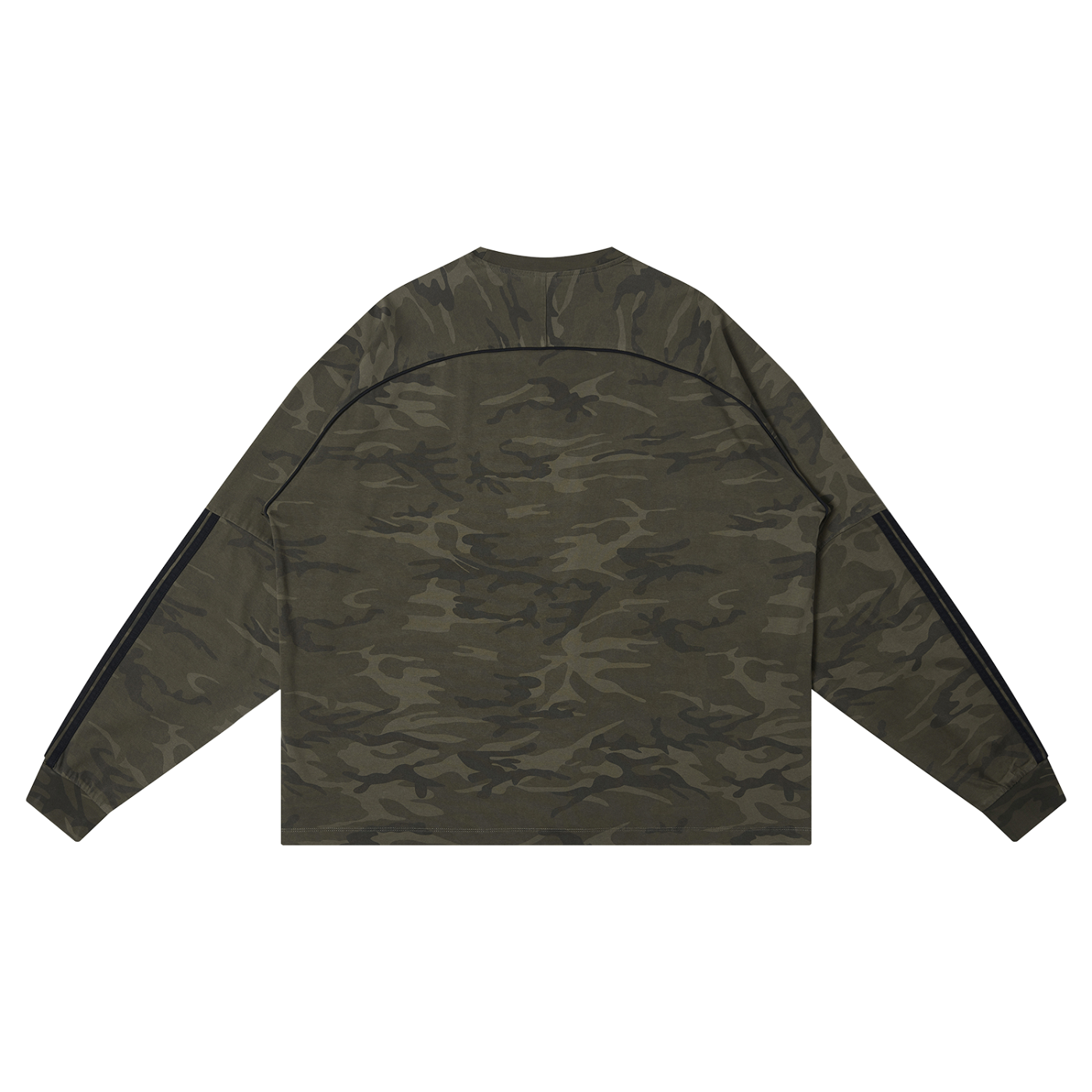 AfroDziak Unisex Camo Loose Long Sleeve T-Shirt