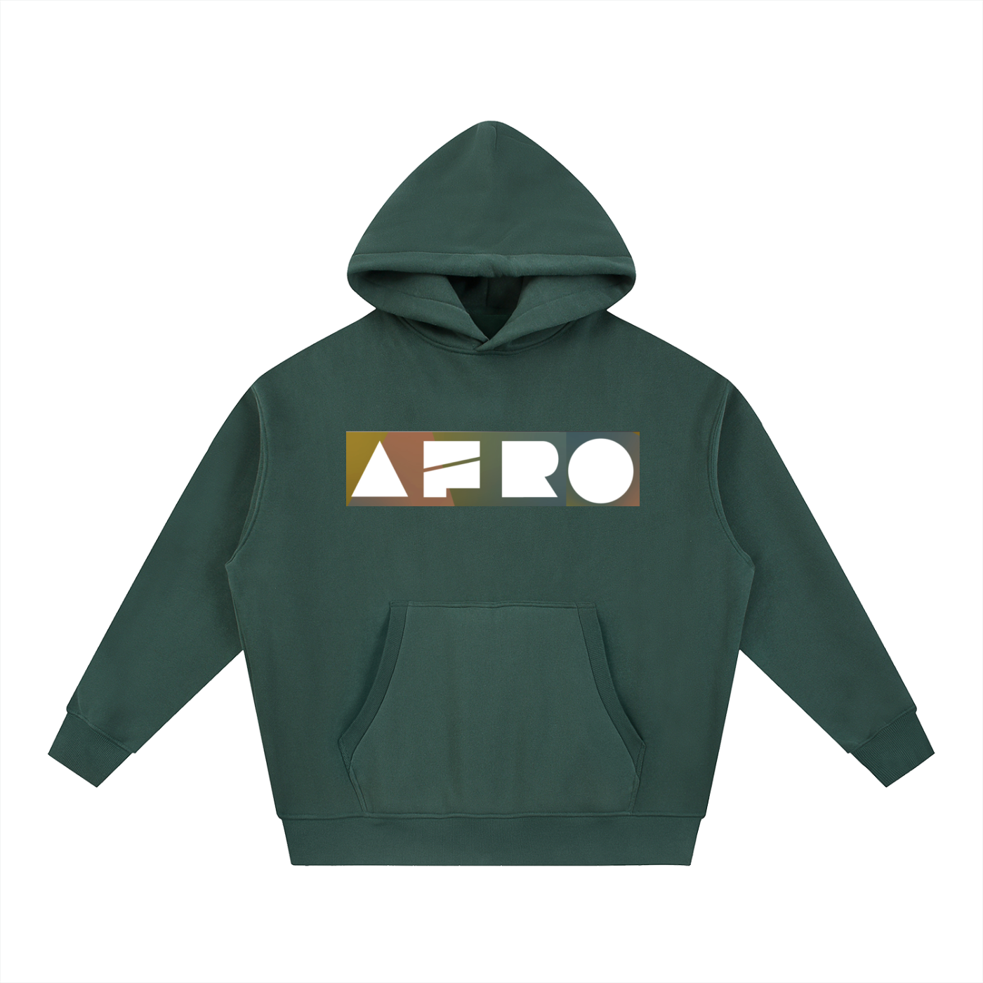 AfroDziak Oversized Boxy Fit Fleece Hoodie