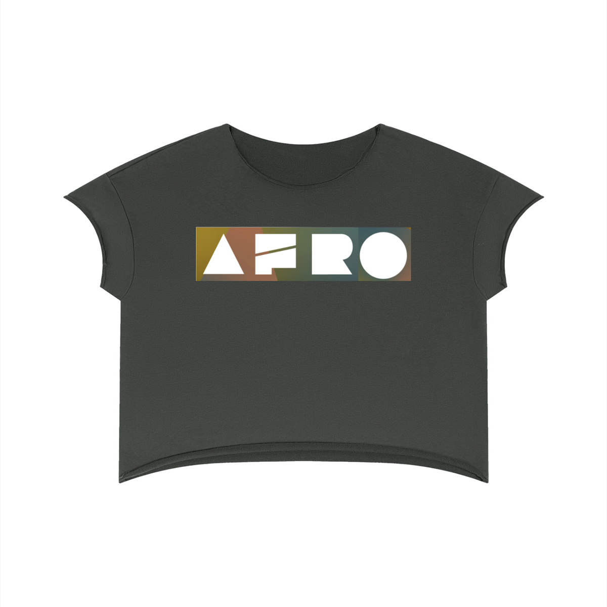 AfroDziak Heavyweight Boxy Raw Edge T-Shirt