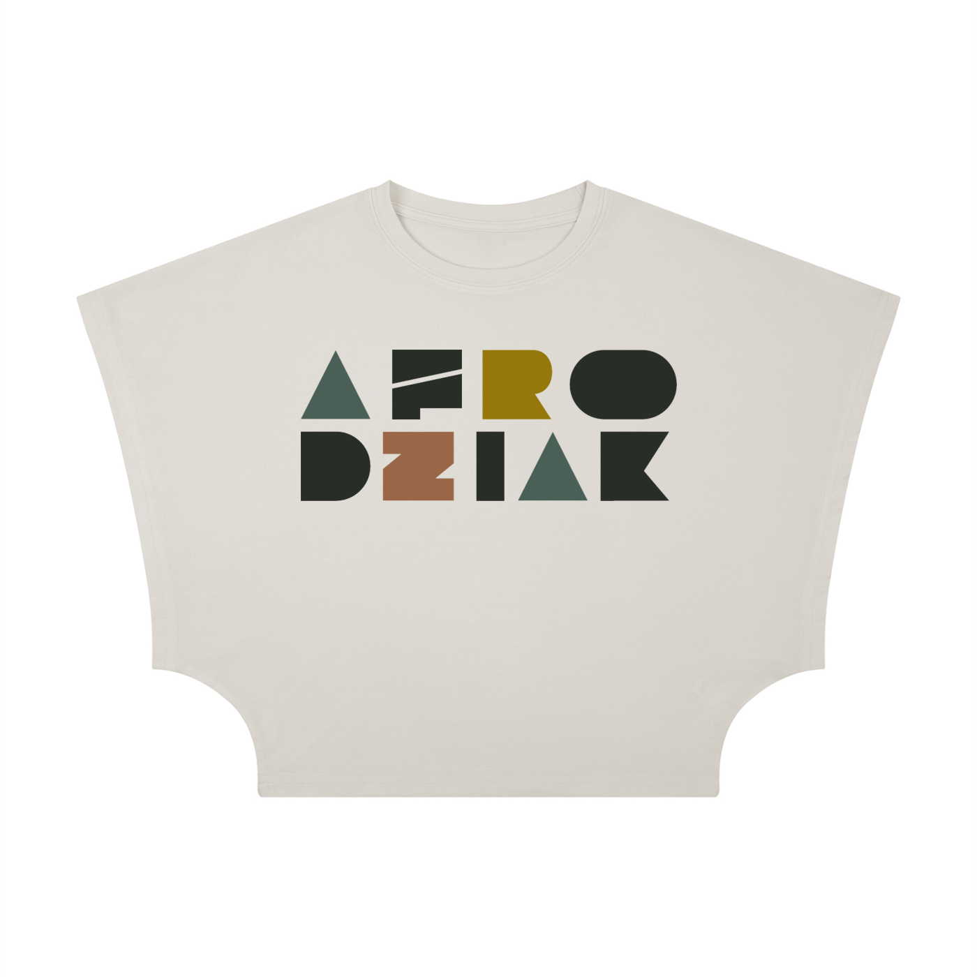 AfroDziak Women's Cropped Dolman T-Shirt