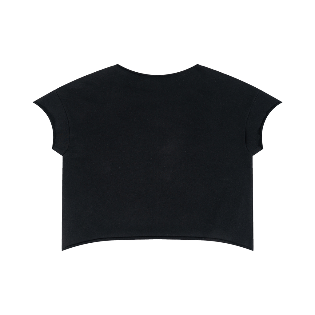 AfroDziak Unisex Heavyweight Boxy Raw Edge T-Shirt