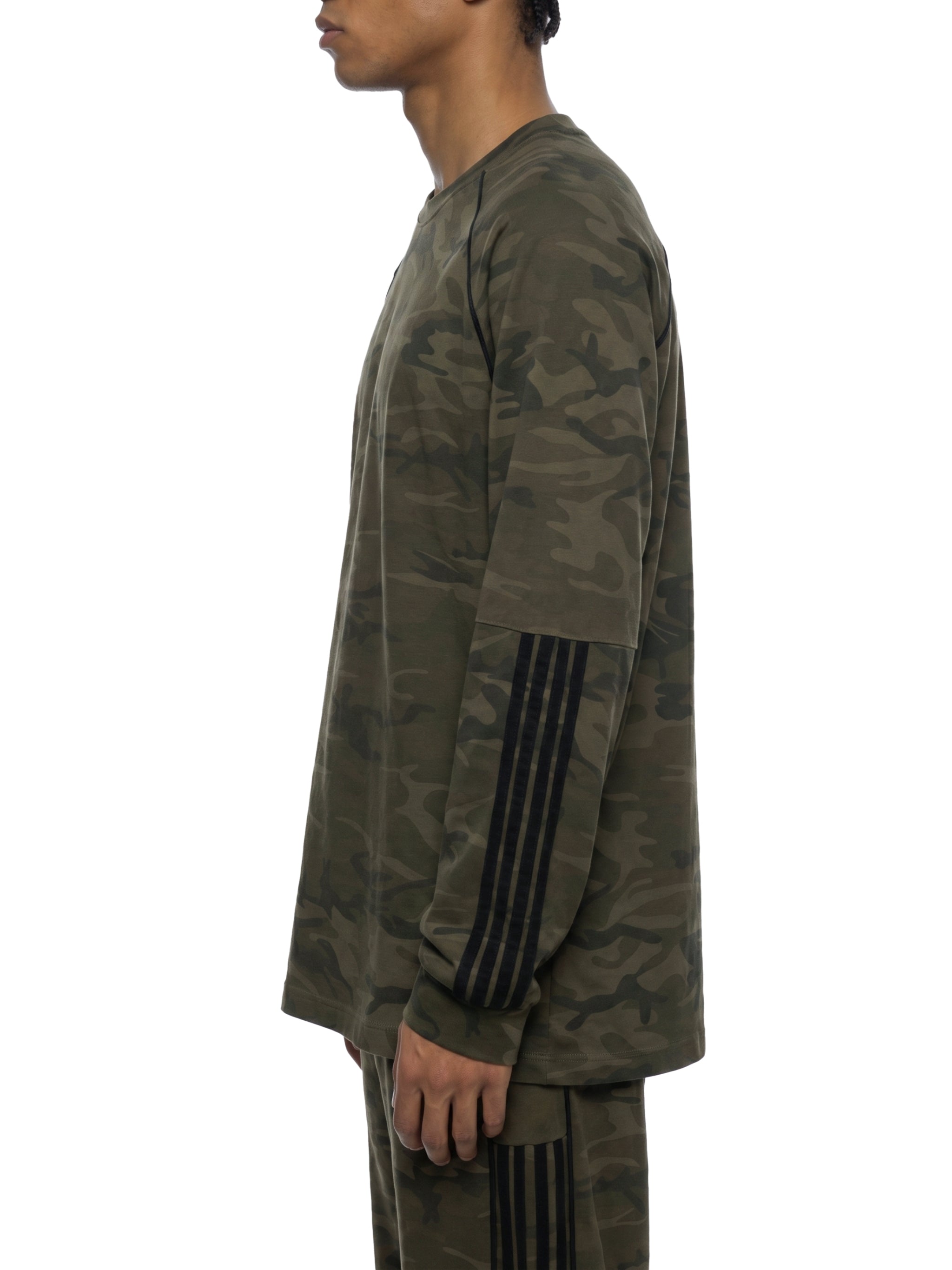 AfroDziak Unisex Camo Loose Long Sleeve T-Shirt