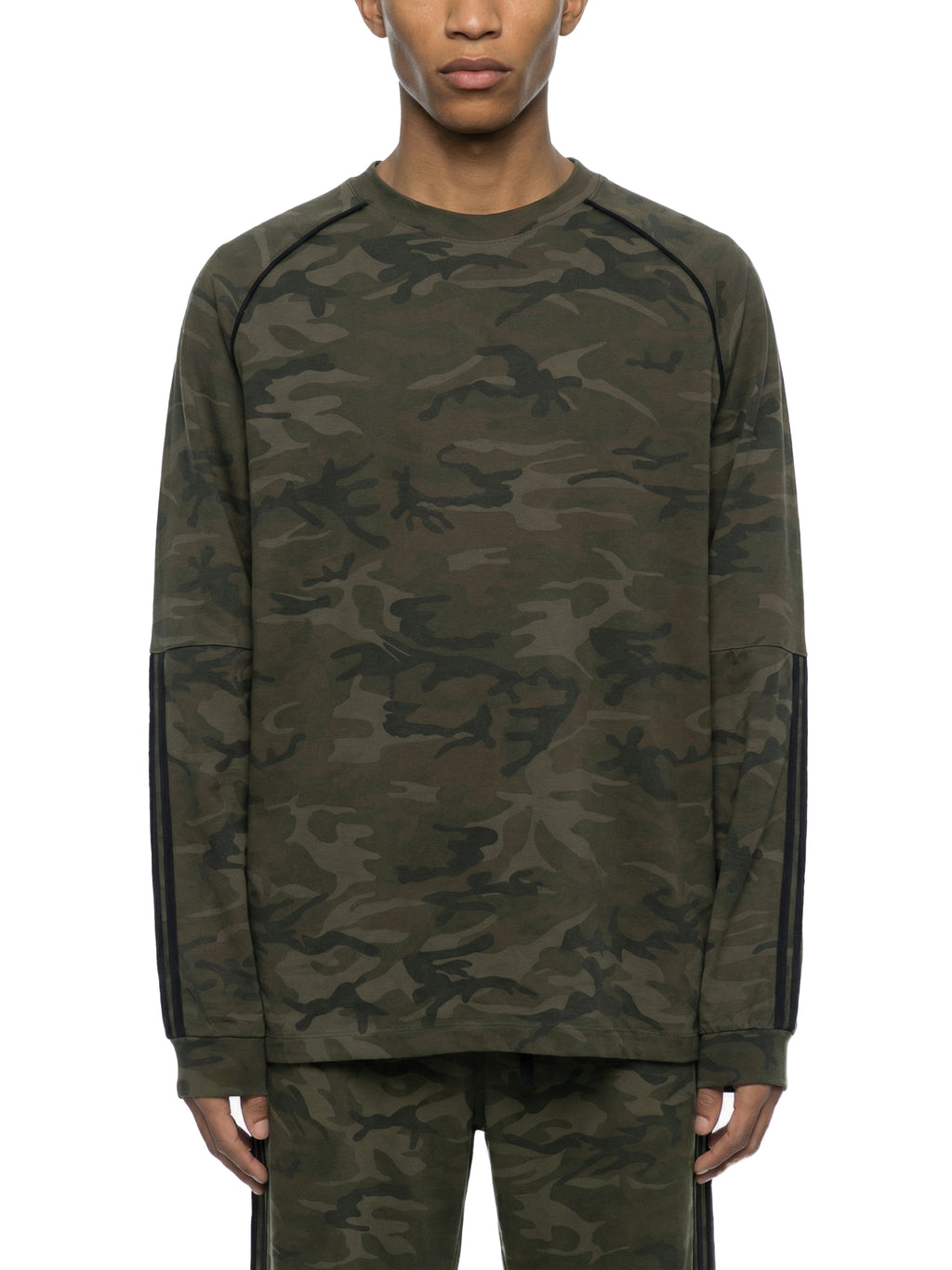 AfroDziak Unisex Camo Loose Long Sleeve T-Shirt