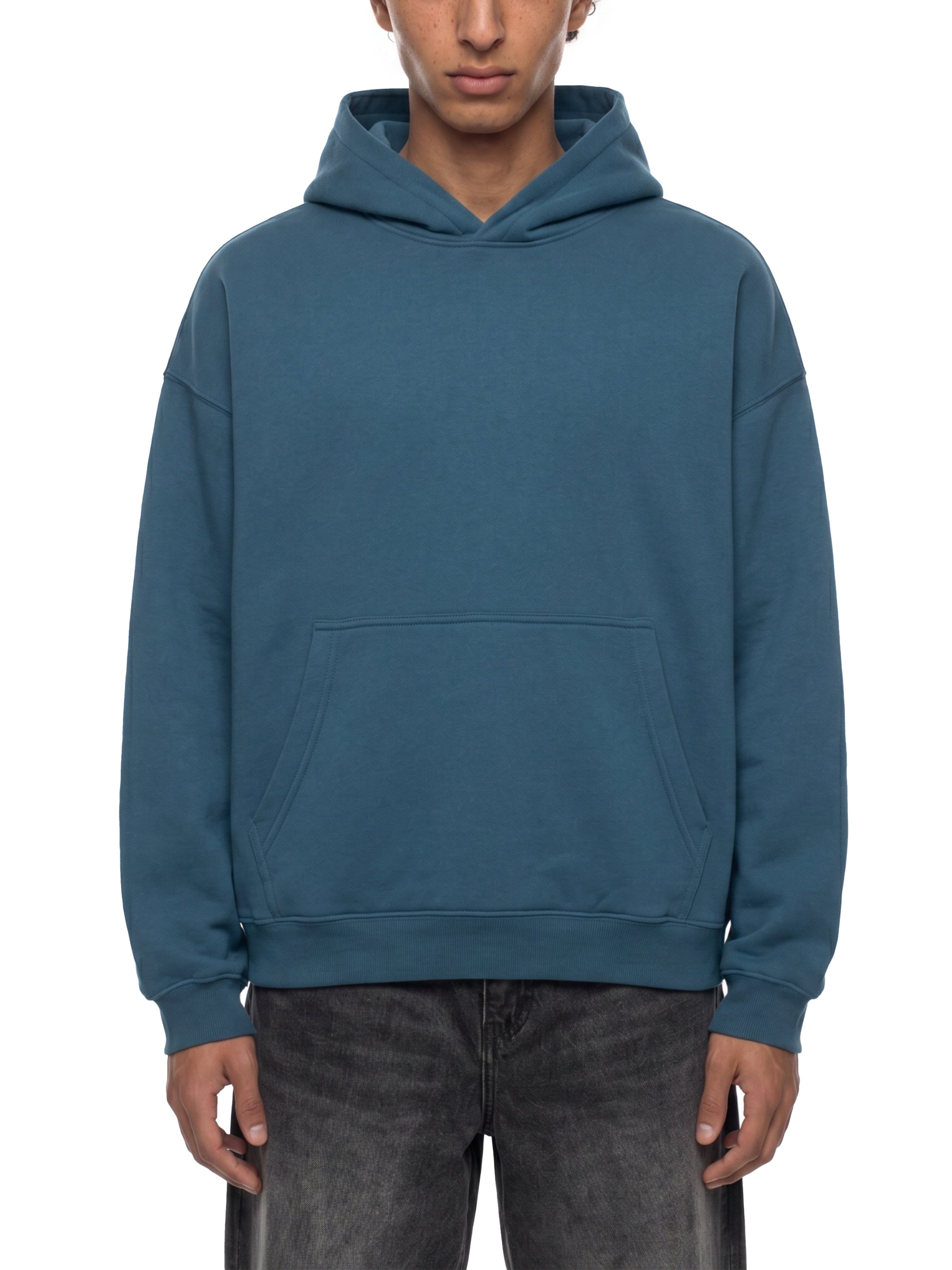 AfroDziak Oversized Boxy Fit Fleece Hoodie